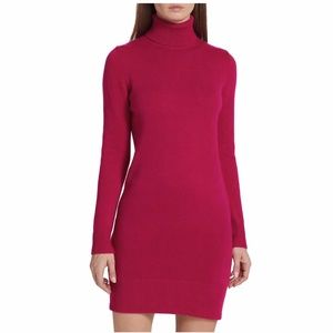 Michael Kors Collection Kaia Cashmere Turtleneck Dress L
